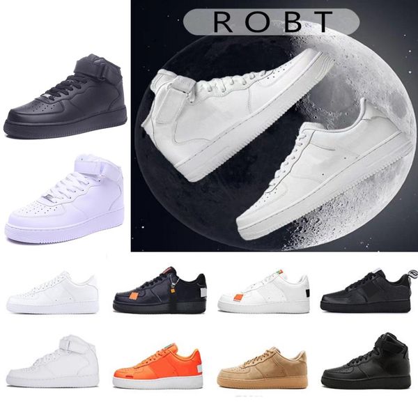 

men women volt running shoes force white black outdoor trainers one sports skateboard flyline air c classic 1 high low sneakers