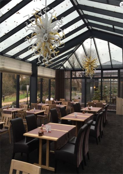 

new heady sherlock glass lamp hand blown glass chandelier led light source 100% elegant decor home lamps chandelier lighting