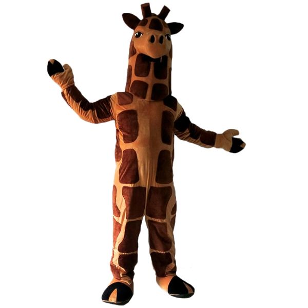 

giraffe mascot costume cartoon character size longteng (tm) 0234, Red;yellow