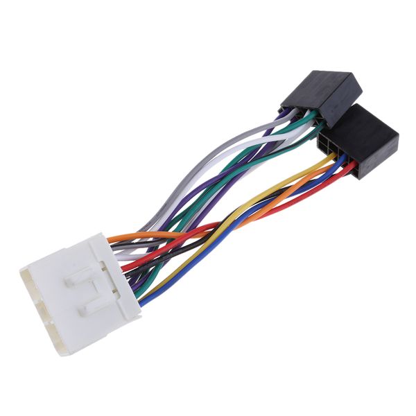 

for subaru impreza forester outback iso wiring harness connector adaptor