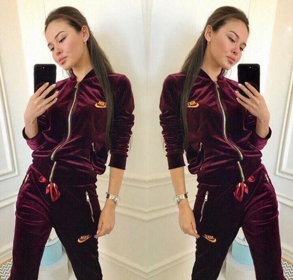 

designered tracksuit women luxuryed sweat suits autumn branded womens tracksuits jogger suits jacket + pants sets sporting suit print men, Gray