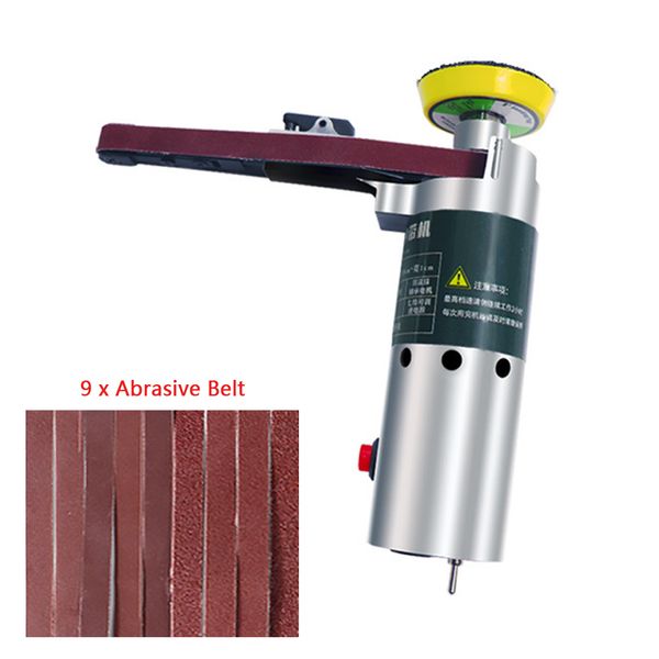

diy handheld electric belt sander fast grinding machine grinder portable modern mini edges multifunctional cutter polisher tool