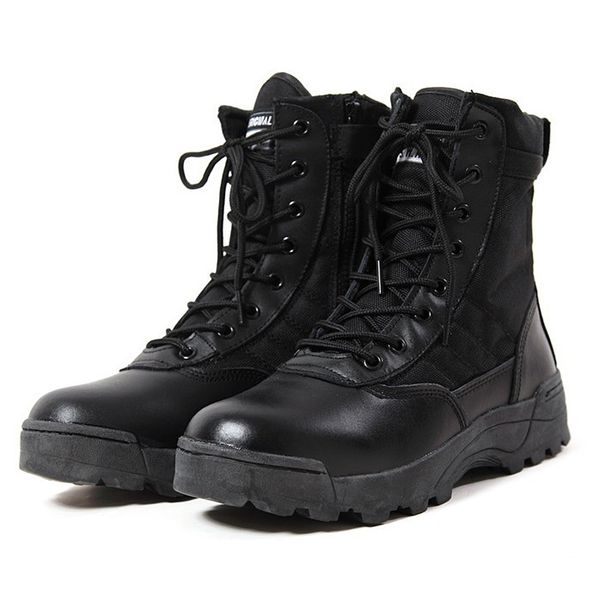 

men winter boots 2016 fashion warm snow boots men shoes ankle, Black