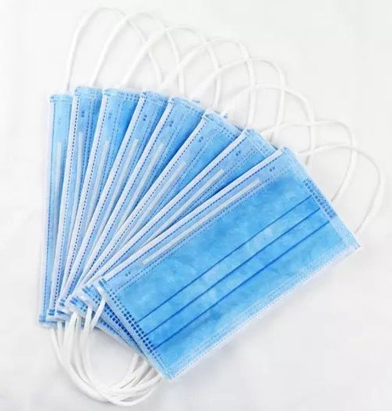 

a class 3-ply non-woven dust air n95 grade mouth mask disposable bfe95% marks face shield earloop with disccount coupon