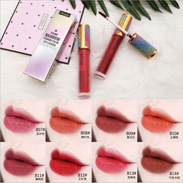 

pnf lip glaze velvet texture lasting 8 color lipstick beauty wholesale