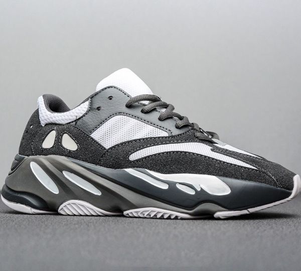 

sell kanye west wave runner 700 v2 geode static salt mauve solid grey sports running shoes men women sports sneakers, White;red