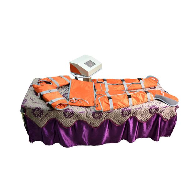 Дальнее инфракрасное сауна лимфатическое дренажное массажное оборудование инфракрасное тепловое одеяло прессотерапевтические машины для продажи для похудения тела Wrap одеяло