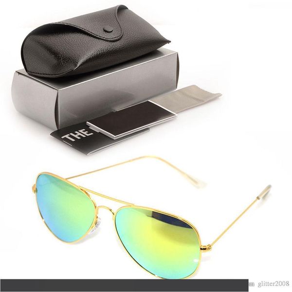 

высокое качество металла вс очки зеркало марка конструкторы солнцезащитные очки женщин mens пилота солнцезащитных очков стекло объектива очк, White;black