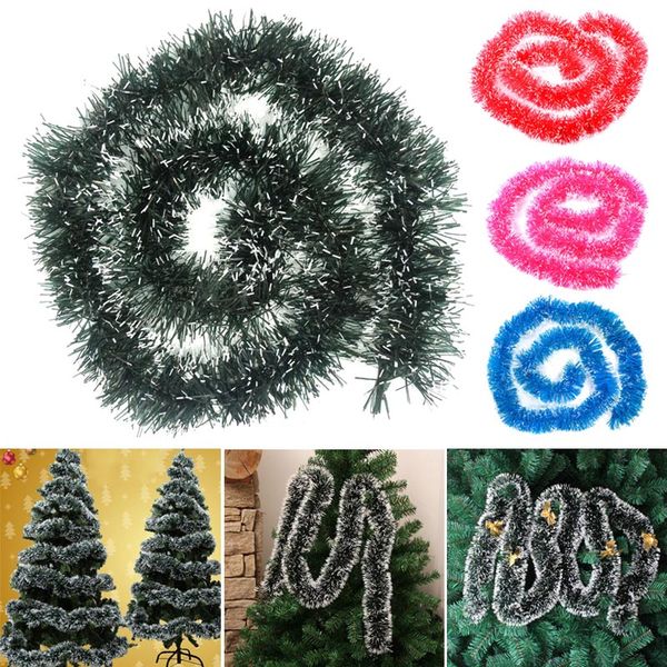 

партия сосновая гирлянда рождественская лента строка xmas tree висячие украшения партия украшения h99f