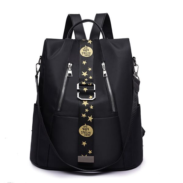 

women's backpack casual wild women's bag oxford cloth bag soft face