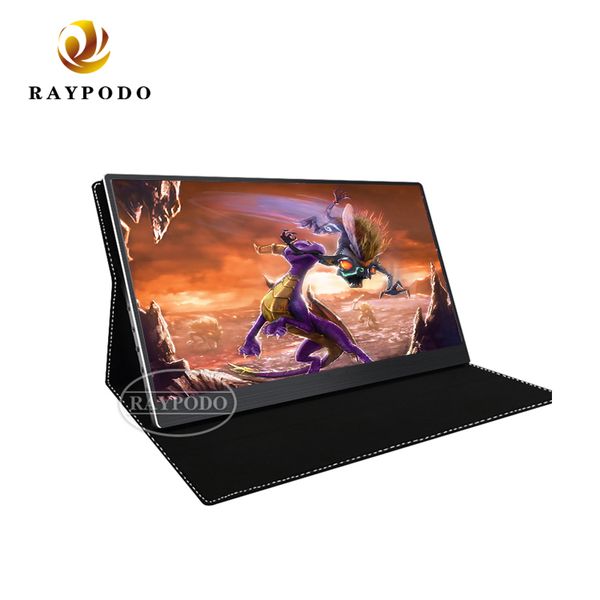 

raypodo new development super ultra slim 15 inch uhd 3840*2160 touch screen gaming monitor for xbox ps4 mobile phone