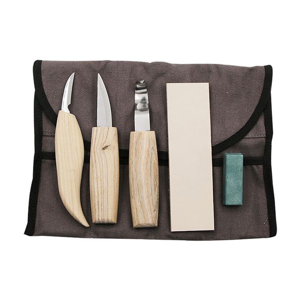 

5pcs woodworking wood carving kit set hand carving chisel knife sharp-edged diy wood gouge chisel carpenter tools