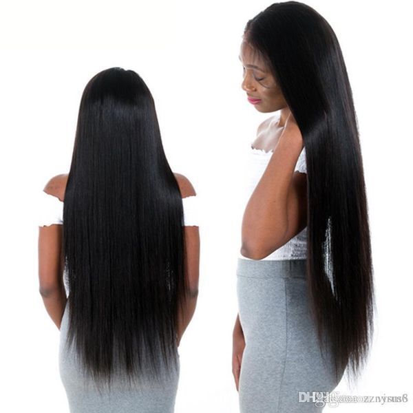 

brazilian silky straight u part human hair wigs for women remy human hair u part wig brazilian hair straight in front of black lace