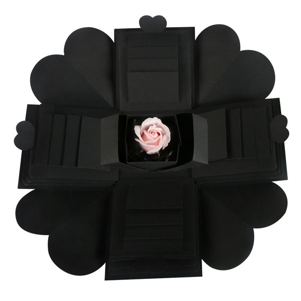 

creative explosion surprise box diy p love happy memory multi-layer birthday anniversary valentine's day gift box