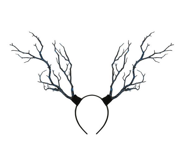 

headband gothic halloween branches antler costume women hairband props halloween universal cos reindeer headdress 2019