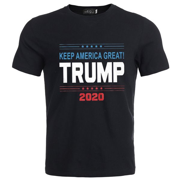 Hot Donald Trump Camiseta Mantenha a América Grande Homme O-pescoço Camisas de Manga Curta Pro T-Shirt de algodão de manga curta impresso T-shirt Presentes Trump