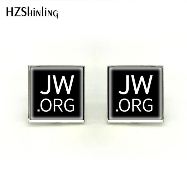 

2018 новая площадь jw.org запонки для манжет sympol запонки для манжет высокое качество марка серебро ювелирные изделия ручной работы для му, Silver;golden