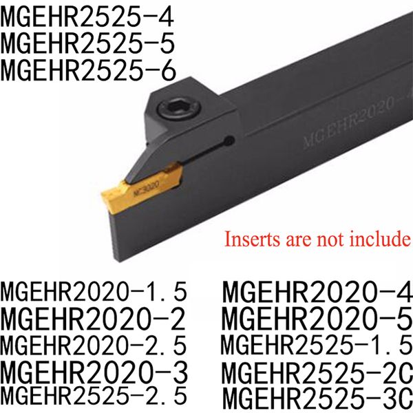 

mgehr2020/mgehr2525 grooving arbor lathe turning tool holder boring bar cnc tool right hand