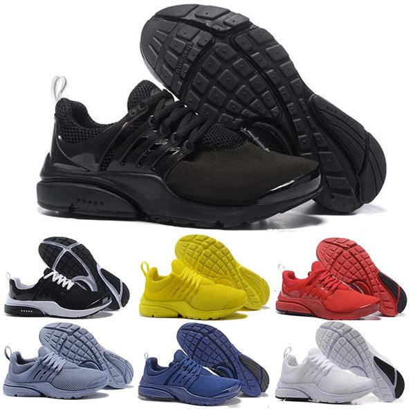 

new presto ultra olympic br qs women men running shoes tripel black white yellow fashion casual trainer sports shoes sneaker size 36-45