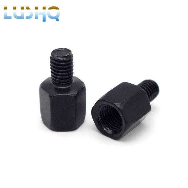 

10mm 8mm motorcycle reaview mirrors bolts screw adapter thread convertor motos scooter supermotos pitbike universal accessories