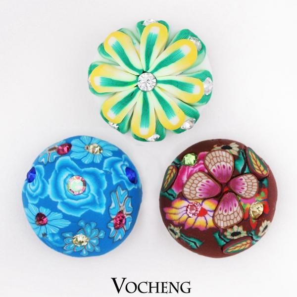 

vocheng нуса 18мм оснастки красочные сменная snap кнопки jewelry clay пользовательские snap кнопки (vn-500
