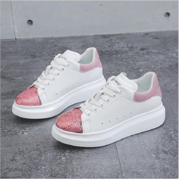 

meteor thick-soled small white shoes women's microfiber joker casual heighten muffin board shoes tide, Black