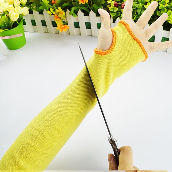

long sleeve cut-proof anti-tear gloves flexible and comfortable sleeves arm protective safety gloves elastic long glove-p