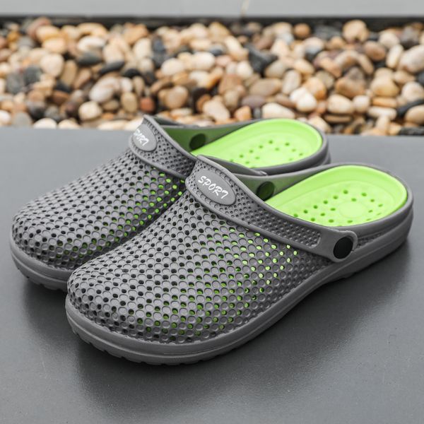 

original garden flip flops quick drying water shoes men jelly sport summer beach aqua slipper outdoor sandals monaco block shoes