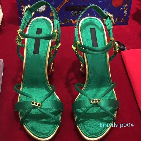 

women chunky high heels closed toe sandals ankle strappy pumps round toe party prom lady summer ladies shoes, Black