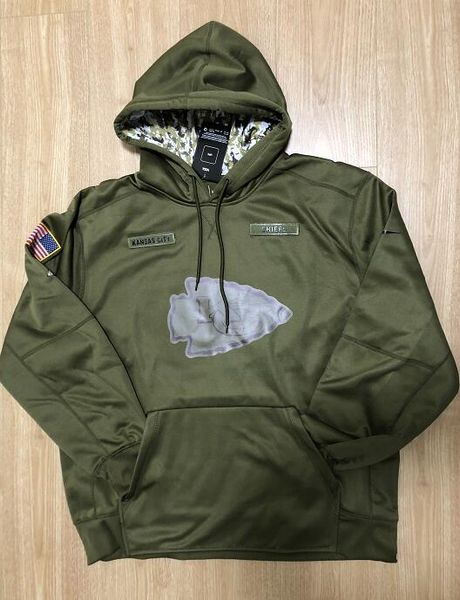 salute to service browns hoodie