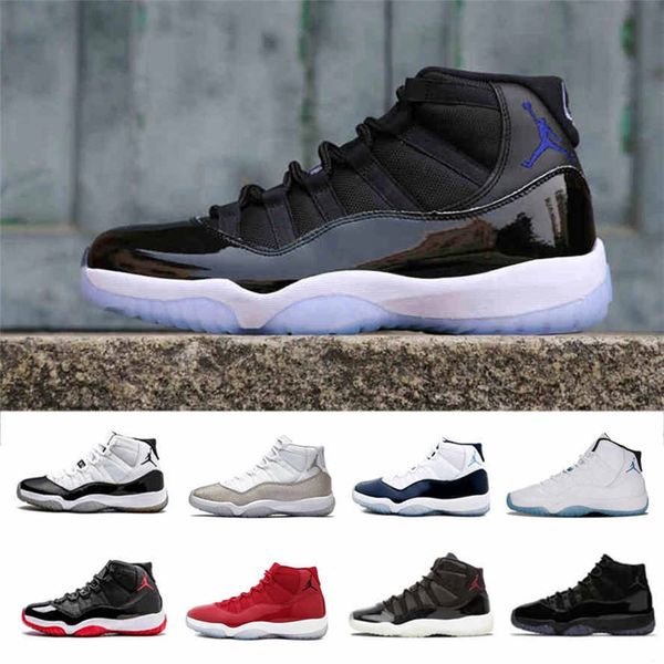 

2020 11 basketball shoes air retro jordan sneakers mens bred wmns space jam concord 45 cap and gown gym red sport shoes
