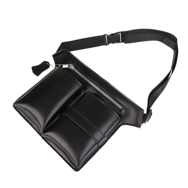 

кожа парикмахерские ножницы shear салон инструменты держатель пояс barber чехол кобура сумка для хранения