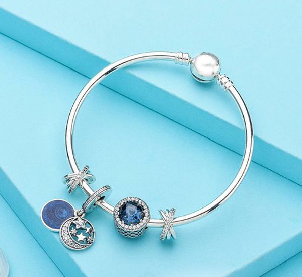 

luxury designer jewelry women bracelets charm bracelet 925 silver screw cuff bracciali ladies gift original box, Golden;silver