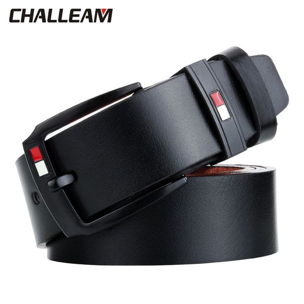 

men's belt gifts for men men's pin buckle belts retro casual gift x211, Black;brown