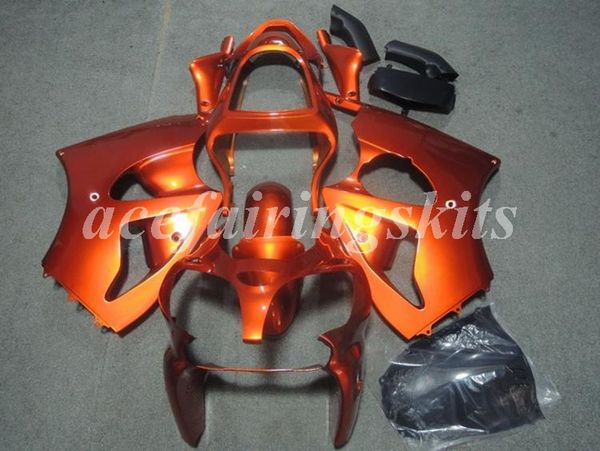 

4gifts new abs motorcycle full fairings kit fit for kawasaki ninja zx-6r 2000 2001 2002 00 01 02 636 zx6r bodywork set orange