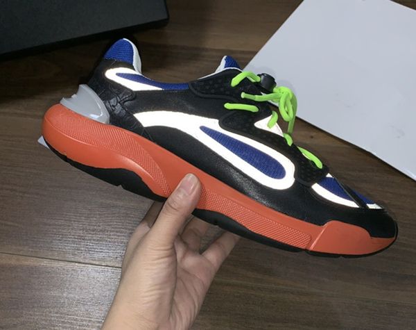 

новые 19ss 3m отражательный эффект холст обувь низкие кроссовки в косых мужчин, женщин роскошные дизайнерские туфли модные кроссовки chaussu, Black