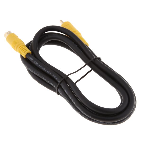 

адаптер удлинитель s-video 4pin мужской для rca male connector кабель для тв
