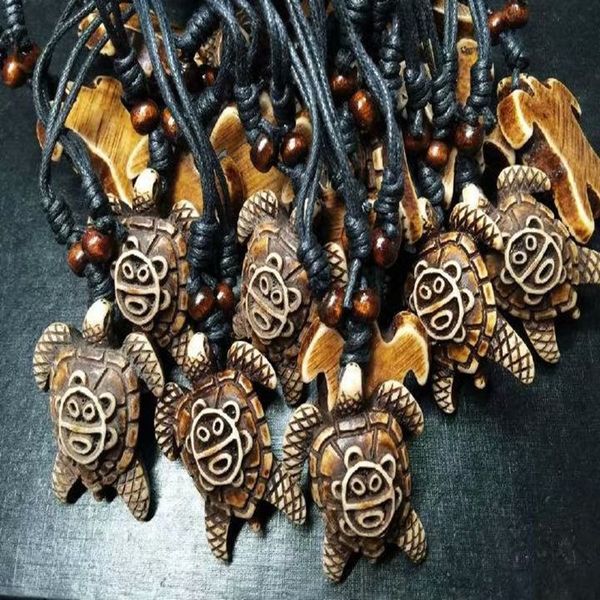 

15 pcs imitation fashion tortoise hawaii tribal surfer turtles necklace, Silver
