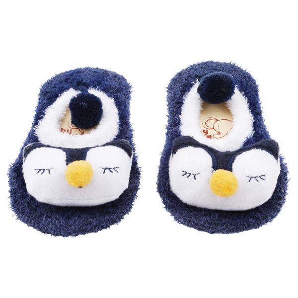 

0-3 t soft anti slip boy girl children floor sock winter spring coral fleece baby socks animal cartoon shoes slippers boots, Pink;yellow