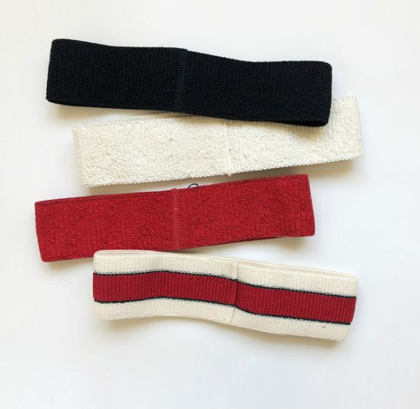 

brand elastic headband for women and men brand green and red striped hair bands head scarf for children headwraps gifts c320