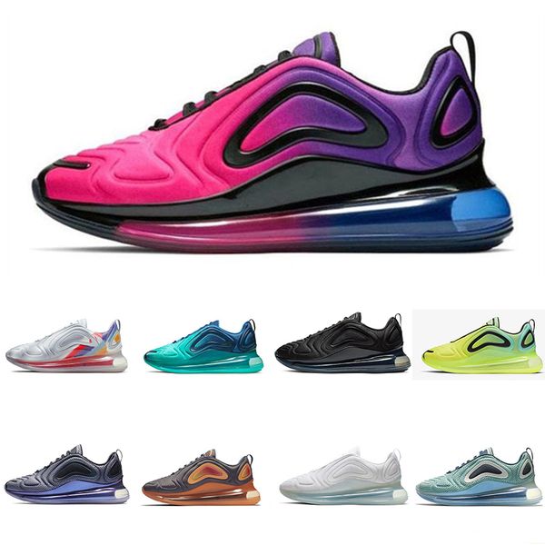 

2019 Sunset Pride Northern Lights Day Be true Running Shoes All Cushioned Men Womens Designer Sneakers Sport Mens Trainers Size 36-45