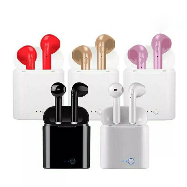 

I7 tw bluetooth earphone mini wirele earbud port hand earphone cordle head et with charging box