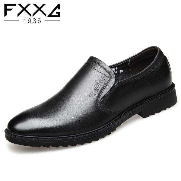 

quality leather oxford dress shoes for men breathable slip-on wedding black shoes for men pointy formal office 25079