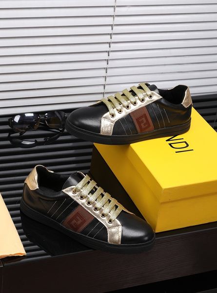 

fast delivery high-end luxury men's casual sports hiking shoes triple fashion design brand comfortable platform men's shoes size, Black