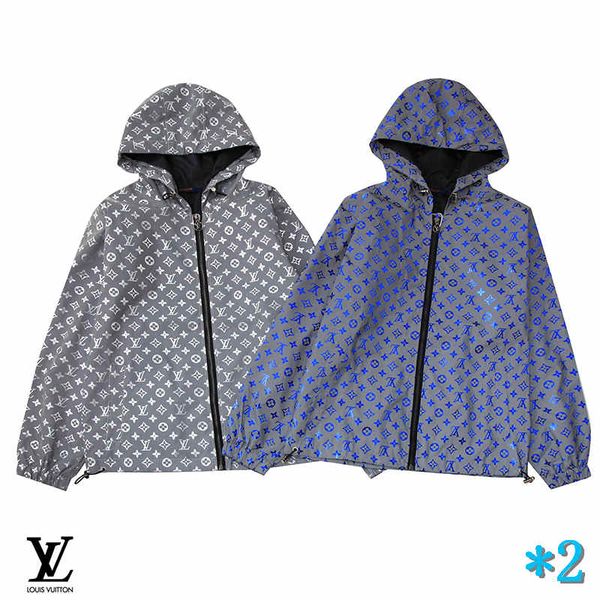 

mens designer jacket hooded spring autumn brand coat zipper pocket letters print fashion style for men and women windbreaker jacket*2, Black;brown