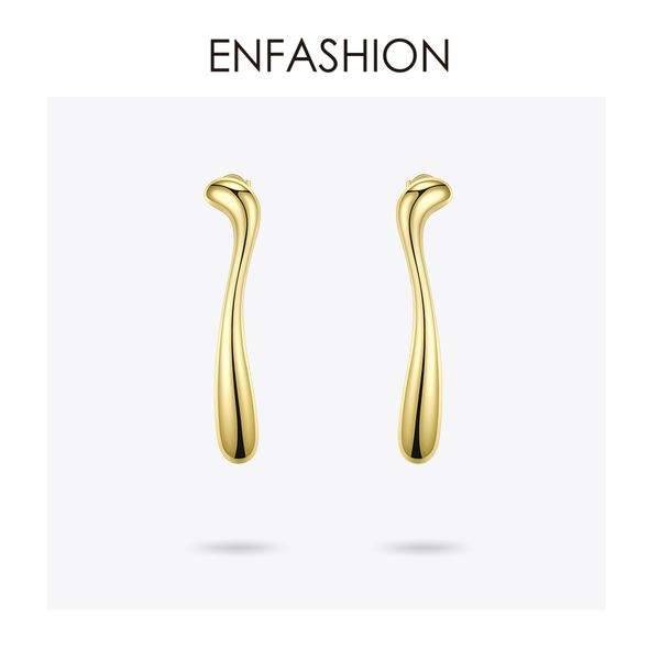 

enfashion gemma drop earrings for women gifts cute sprout long dangle earings fashion jewelry oorbellen aretes 2019 em191001, Golden