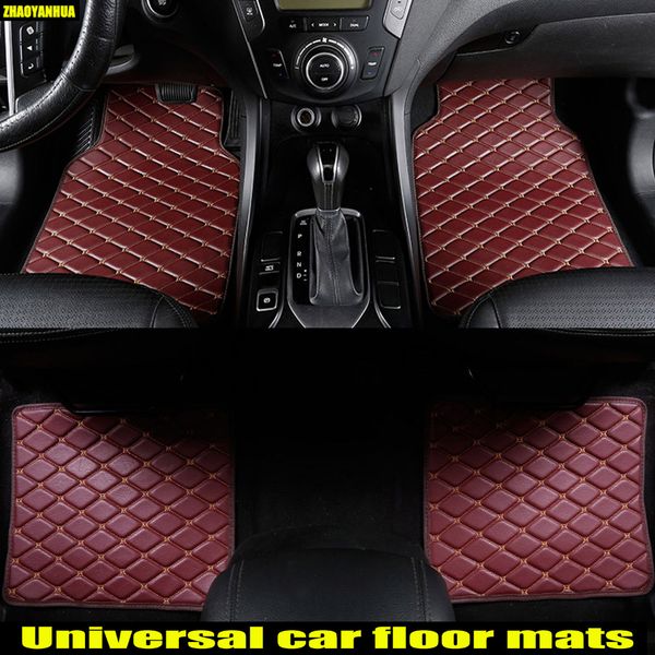 

zhaoyanhua car floor mats for 5 series e39 e60 e61 f10 f11 f07 gt 520i 525i 528i 530i 535i 530d 5d carpet liners(1996-now