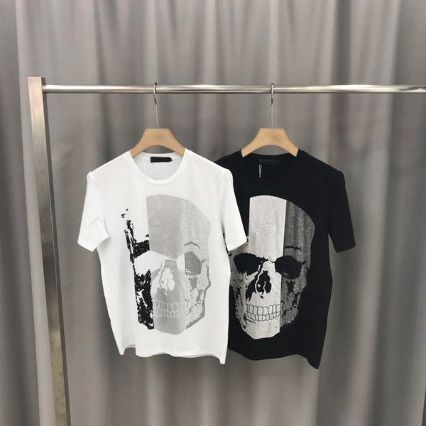 

luxury mens designer t shirts summer tshirt printing designer shirts hip short sleeve high funny minecraft pajamas a5, White