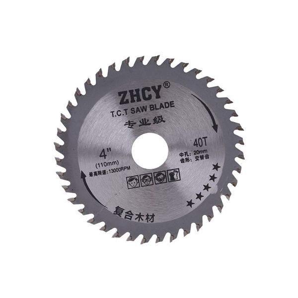 

110mm 40 teeth circular saw blade woodworking cut disc super thin metal cutter