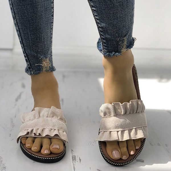 

women slippers flat woman shoes summer beach slip on slides flip flops sandals ladies fashion slippers home female women's shoes, Black